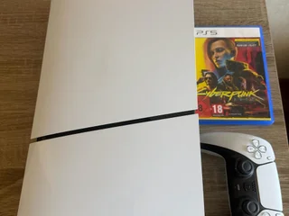 Игровая консоль Sony PlayStation 5 Slim + Cyberpunk 2077