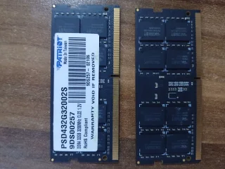 Оперативная память ram для ноутбука DDR4-3200 на 32 Гб одной плашкой.