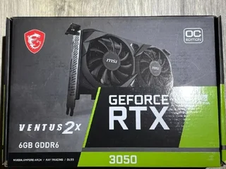 видеокарту RTX geforce 3050 6GB