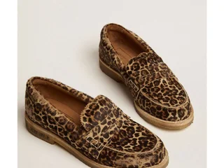 Леопардовые лоферы Golden Goose оригинал