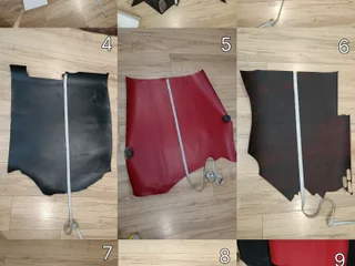 Коричневая Крейзи хорс кожа 80x80