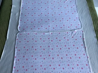 Детские одеяльца со звёздочками 100х100 (2 шт)