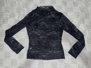Блузка кружевная S
