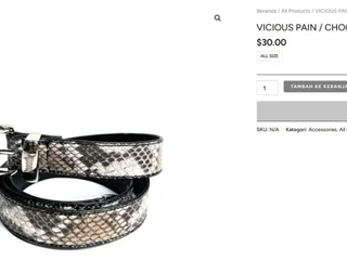 Штаны Vicious Pain Realtree с ремнём Choco Pyton