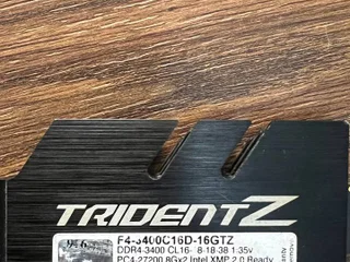Оперативная память DDR4 3400MHz 16GB (2x8GB)