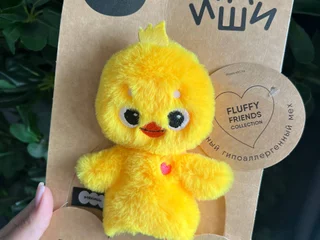 Мягкая игрушка утенок Fluffy Friends