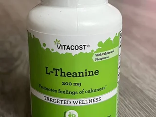 L-Теанин Vitacost 200 мг 60 таблеток