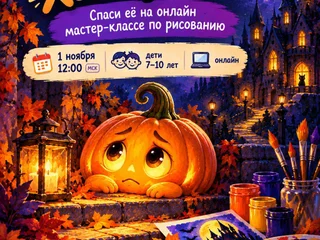 Онлайн мастер-класс по рисованию для детей
