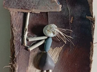 Панно из природных материалов