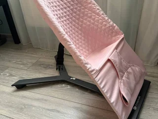 Шезлонг розовый Kinderkraft