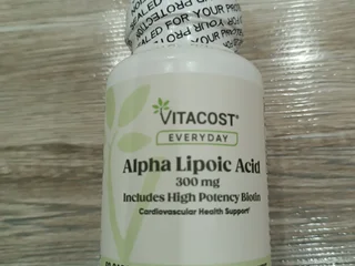 Альфа-липоевая кислота (alpha lipoic acid) 300 мг, 60 капсул