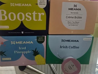 Капсулы Meama Черный чай Крембрюле, 12 шт