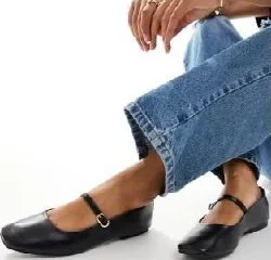 Кожаные балетки Calvin Klein Mary Jane