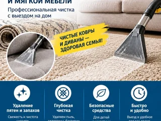 Химчистка ковров, диванов и мягкой мебели