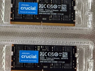 Оперативная память для ноутбука DDR5 5600 2*32 Gb.