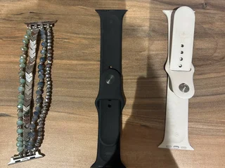 Черный оригинальный ремешок для Apple Watch
