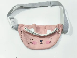 Напоясная сумка котик