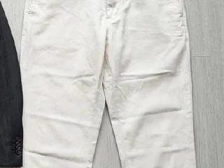 Белые брюки чиносы Zara (Размер EUR 40) — как новые