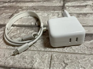 Зарядка Apple 35W Dual USB-C + кабель
