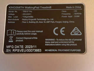 Беговая дорожка Xiaomi Kingsmith WalkingPad Treadmil