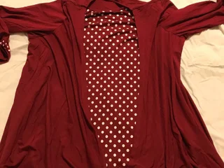 Красная накидка 2XL