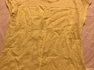 Желтая блузка Massimo Dutti