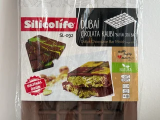 Силиконовая форма для дубайского шоколада SilicoLife SL-092