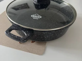 Глубокая сковородка Uakeen с крышкой