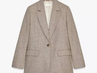 Жакет Zara оверсайз из шерсти