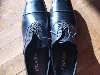 Мужские классические туфли Оксфорды PRADA 42-43 размер