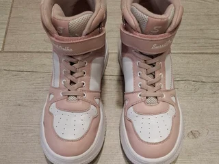 Кеды Hightop/кроссовки, натуральная кожа.