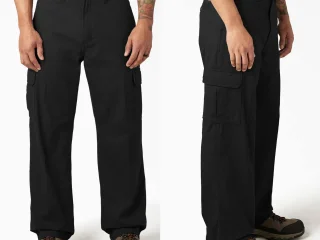 Мужские штаны карго Dickies Loose Fit Cargo Pants черного цвета свободного кроя. Размер 32/32, новые с бирками, мне не подошли по стилю. Сделаны из прочнейшего 100% хлопка и в целом создают ощущение вещи на века. Сделаю замеры по запросу - **