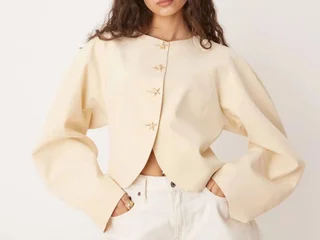 ASOS кремовый жакет