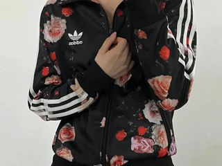 Комплект: Олимпийка и штаны Adidas Florel Firebirb Roses