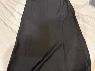 Атласная юбка