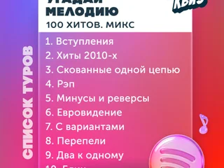 ЗАВТРА! УГАДАЙ МЕЛОДИЮ. 💯 ХИТОВ. МИКС**