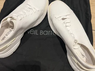 👟 **Мужские кроссовки Neil Barrett — белые**
