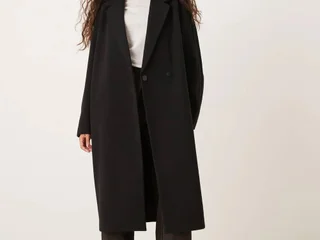ASOS DESIGN черное пальто