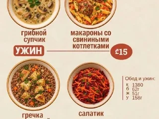 Комбо-пакеты комплексного питания Mama Kitchen