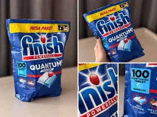 Таблетки для посудомоечной машины Finish Quantum Powerball