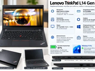 Lenovo ThinkPad L14 Gen 3 (i5-1235U, 32GB, 512GB SSD)