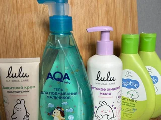 Детская косметика lulu и bebble новое