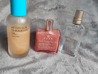 Сет мерцающих масел и парфюма Kiko Milano Nuxe L'Occitane