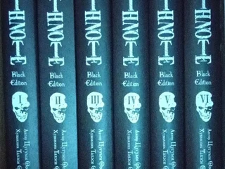Манга Тетрадь Смерти Black Edition комплект 6 книг