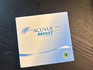 Однодневные линзы Acuvue Moist 90 шт -2.5 8.5