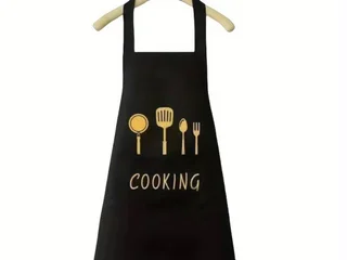 Черный фартук Cooking