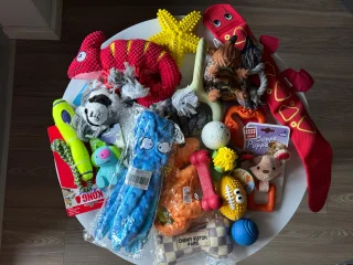 Игрушки для собак (комплект 17 шт)