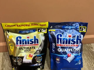 Капсулы для посудомойки Finish Quantum 50 шт