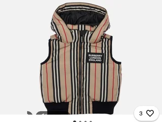 Жилет Burberry Icon Stripes Nylon Down