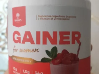 Гейнер со вкусом клубники